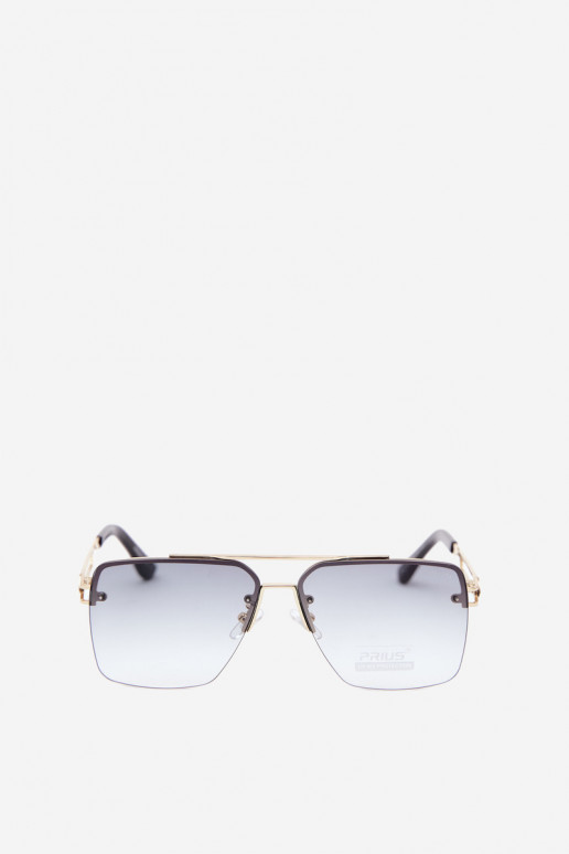 Okulary przeciwsłoneczne z filtrem UV w kolorze khaki