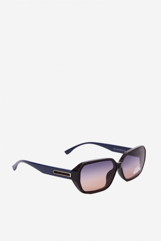 Women's sunglasses with UV filter dark blue color