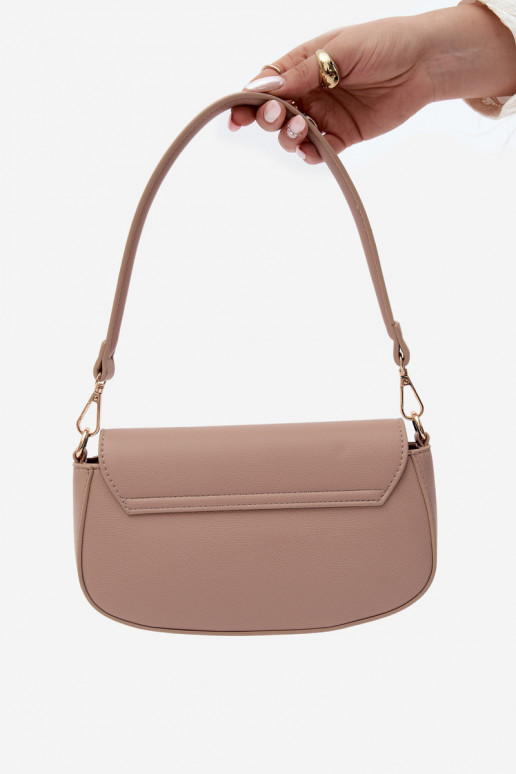 Small bag made of faux leather ivory Acacia