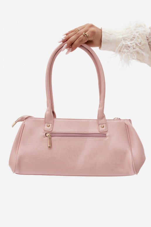 Handbag in faux leather pink Muni