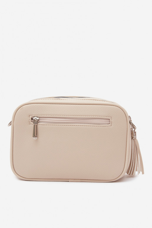 Messenger bag in bright sand faux leather Daily