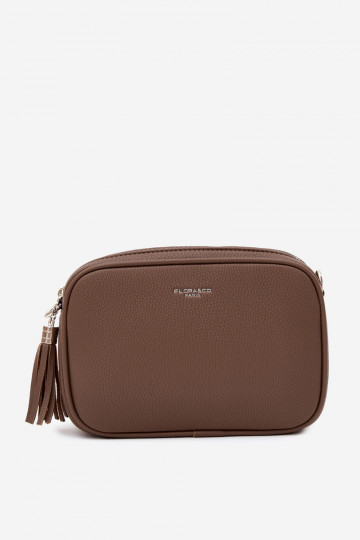 Messenger bag in clay faux leather Daily