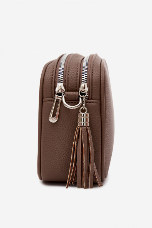 Messenger bag in clay faux leather Daily
