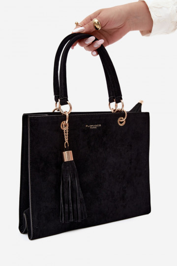 Kott in faux suede black Ottilie 2