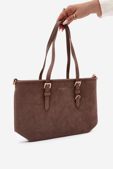 Kott in faux suede clay Araminta 2