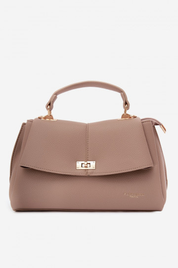 Women's bag in faux leather ivory Sybella