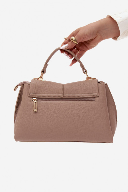 Women's bag in faux leather ivory Sybella