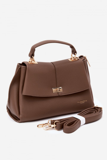 Women's bag in faux leather clay Sybella 2