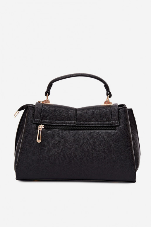 Women's bag in faux leather black Sybella