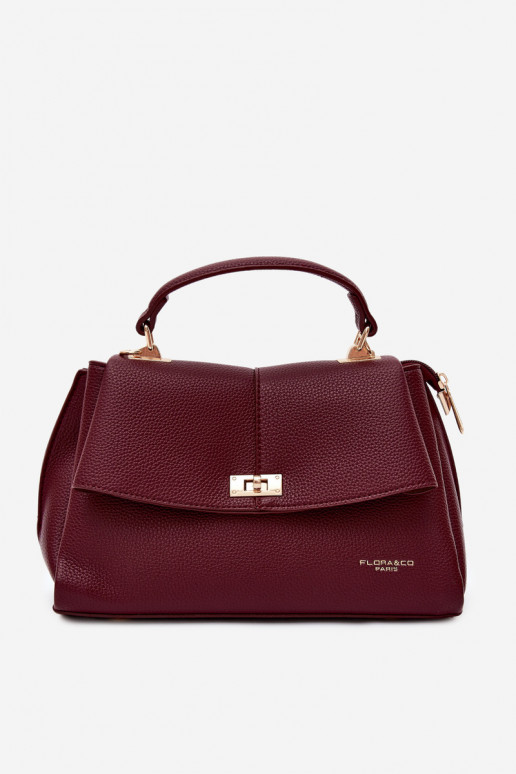 Moteriškas kott in faux leather burgundy Sybella