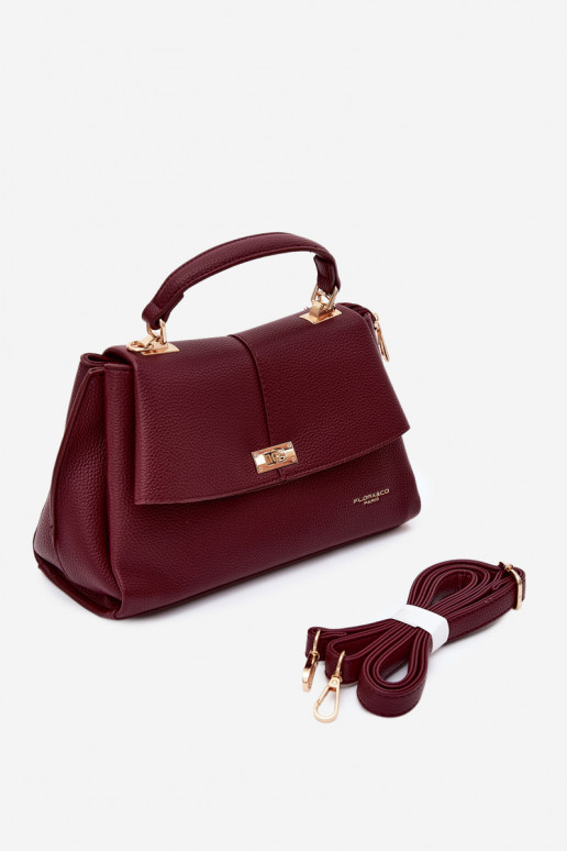 Moteriškas kott in faux leather burgundy Sybella