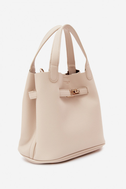 Kott su kosmetine ir faux leather sand Crumble