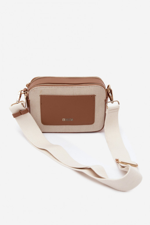 Small brown handbag Big Star RR574297