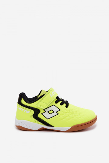 Neon yellow children's shoes LOTTO DASHER 2600920 2