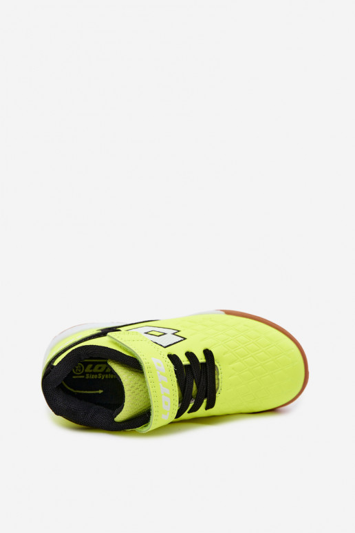 Neon yellow children's shoes LOTTO DASHER 2600920