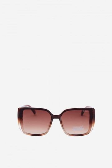 Sunglasses with decorative details in brown color 2