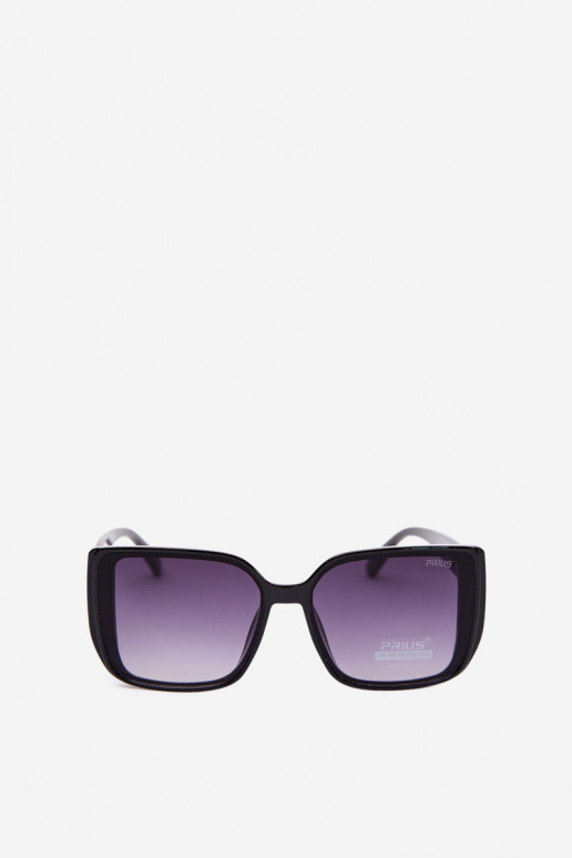 Sunglasses with decorative details in black color