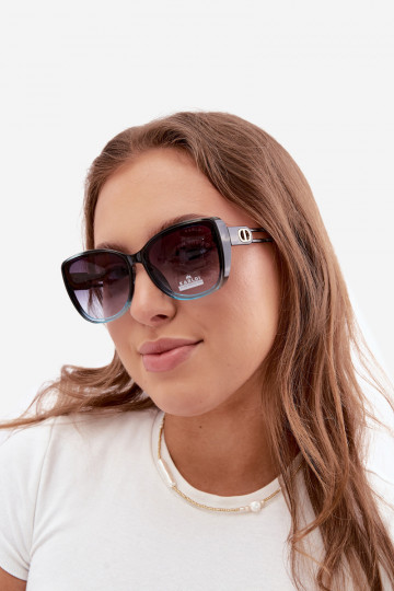 Women's cat-eye sunglasses blue