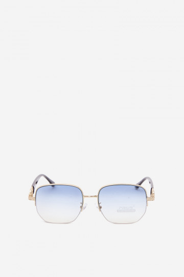 Sunglasses with thin frames and UV filter, blue 2