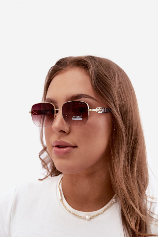 Sunglasses with Thin Frames UV Filter Brown