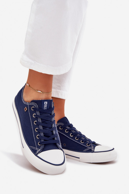 Ciemnoniebieskie buty casual Big Star DD274A235