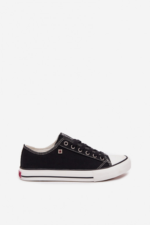 Czarne buty casual Big Star DD274A236