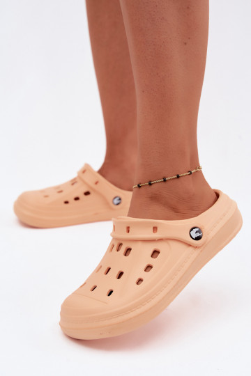 Women's lightweight clogs in Morelo color Cobble 2