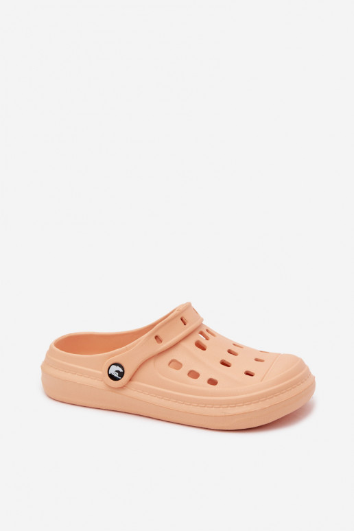 Damskie lekkie klapki w kolorze Morelo Cobble