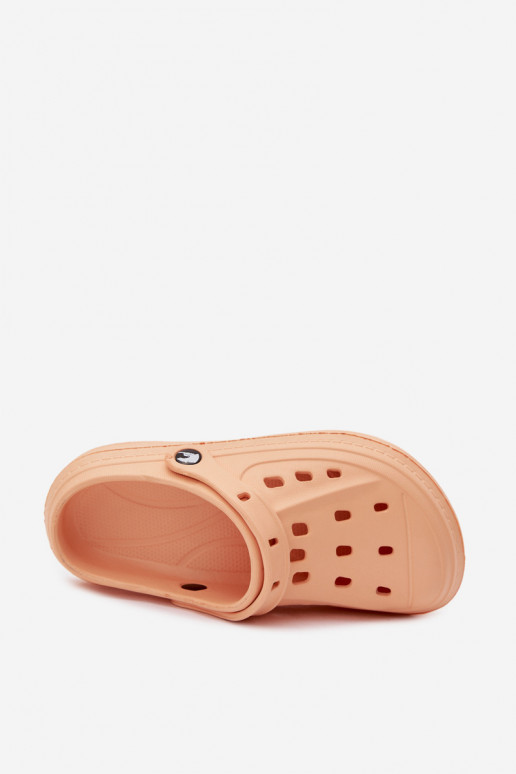 Damskie lekkie klapki w kolorze Morelo Cobble