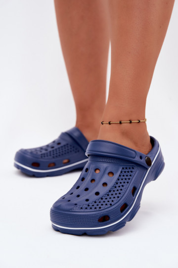 Dark blue lightweight clogs Merritt 2
