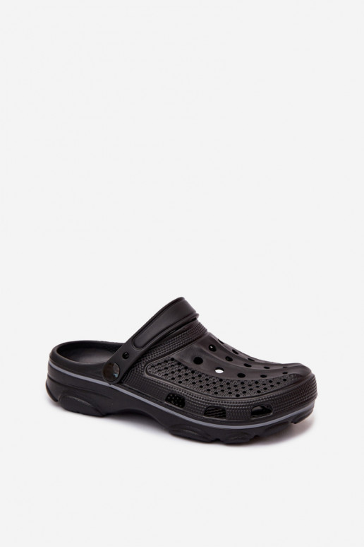 Black lightweight clogs Merritt