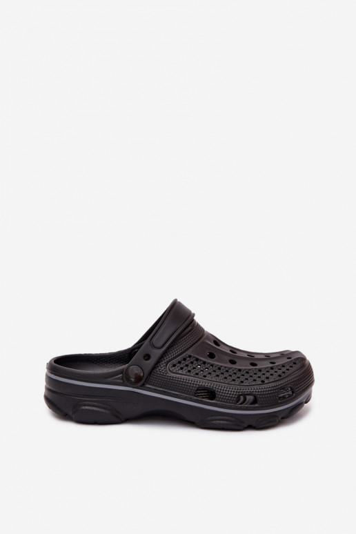 Black lightweight clogs Merritt