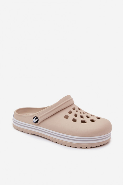 Women's lightweight sand-colored slippers Ashby