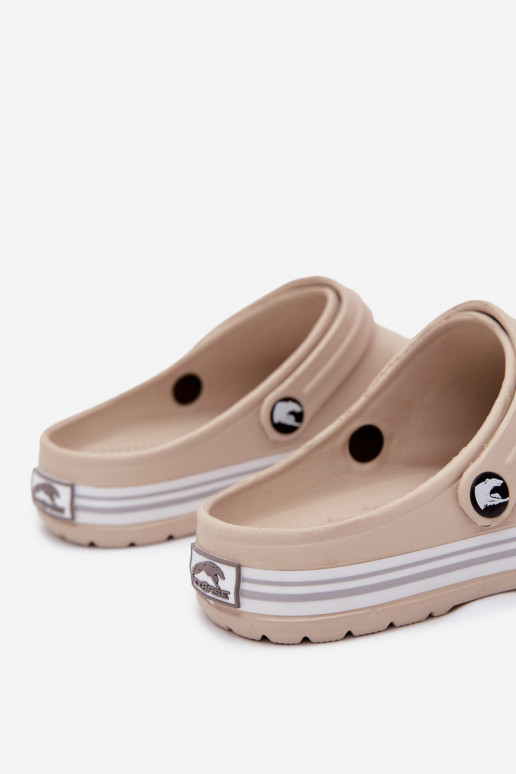 Women's lightweight sand-colored slippers Ashby