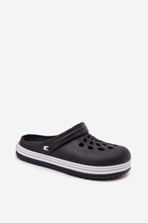 Women's lightweight black slippers Ashby
