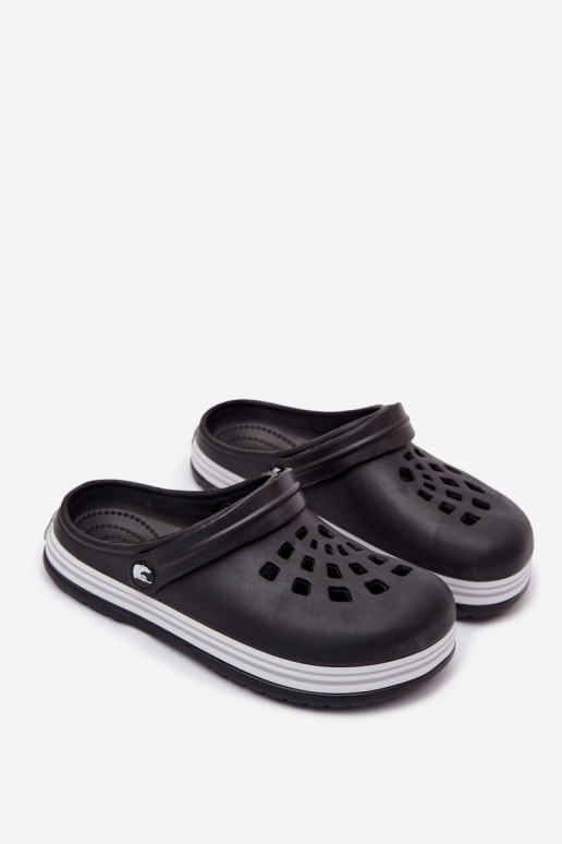 Mahila ringan sandal warna juoda Ashby