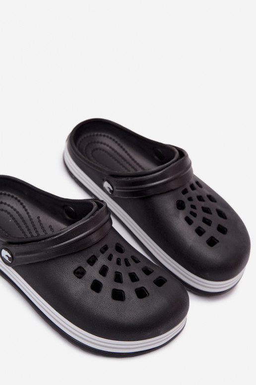 Women's lightweight black slippers Ashby