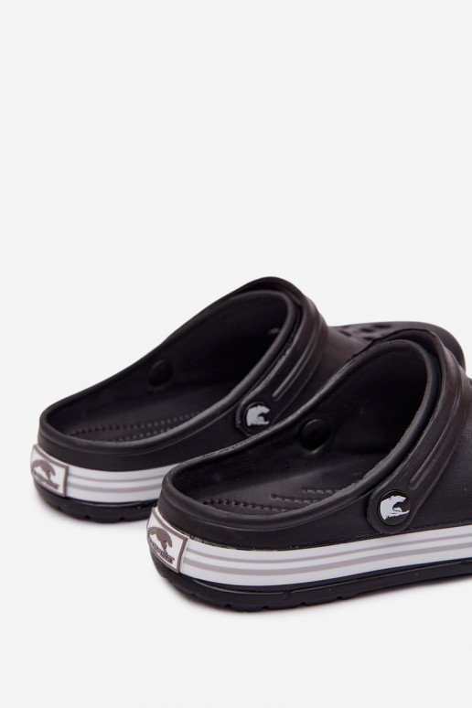 Women's lightweight black slippers Ashby