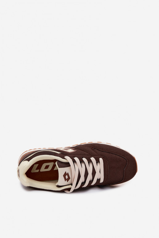 Damskie czekoladowe sneakersy LOTTO 2401850U EPICAN