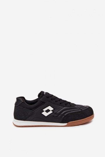 Unisex black sneakers LOTTO 2401610U ATIBA 2
