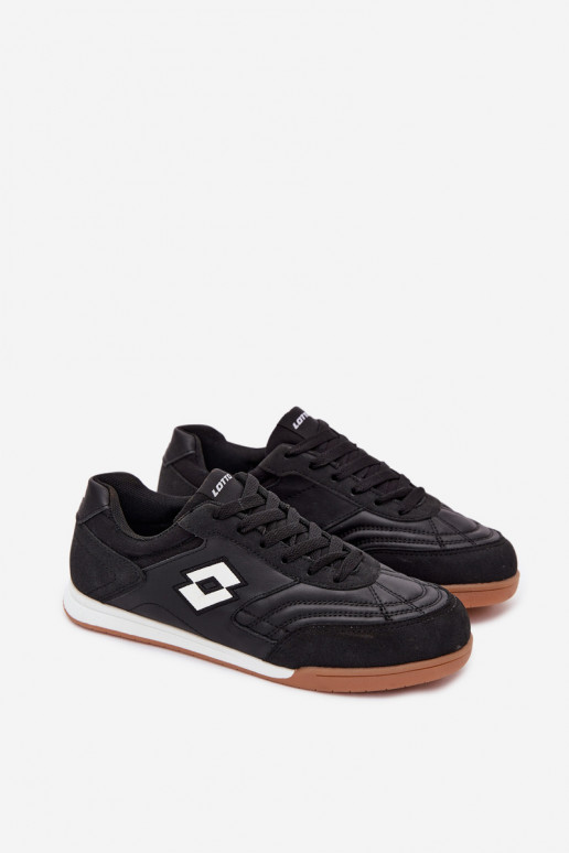 Unisex black sneakers LOTTO 2401610U ATIBA