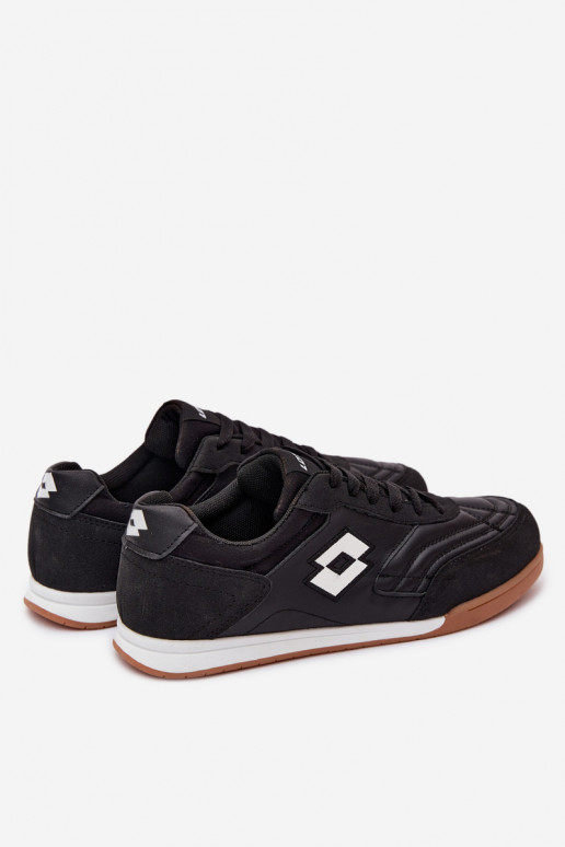 Unisex black sneakers LOTTO 2401610U ATIBA