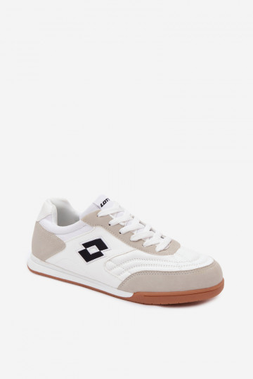 Unisex white sneakers LOTTO 2401610U ATIBA