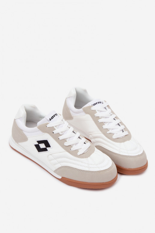 Unisex white sneakers LOTTO 2401610U ATIBA