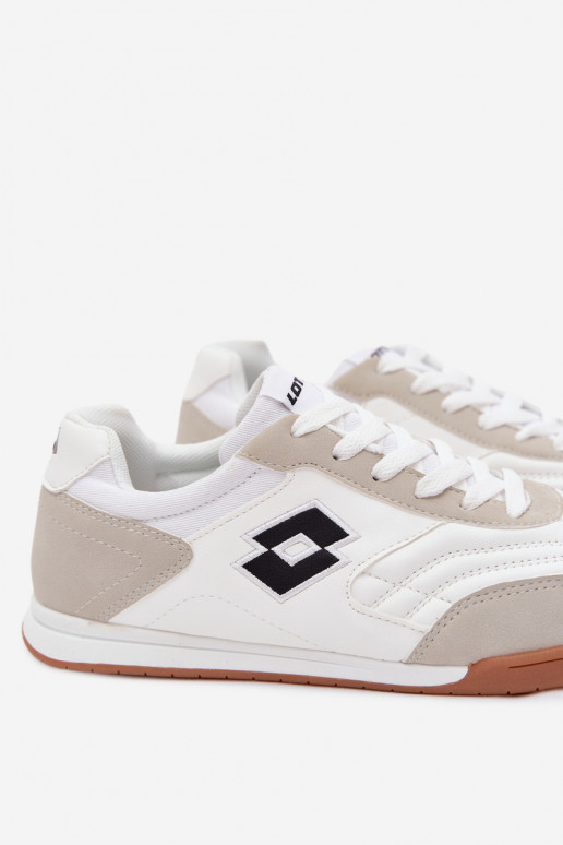Unisex baltos spalvos sneakeriai LOTTO 2401610U ATIBA