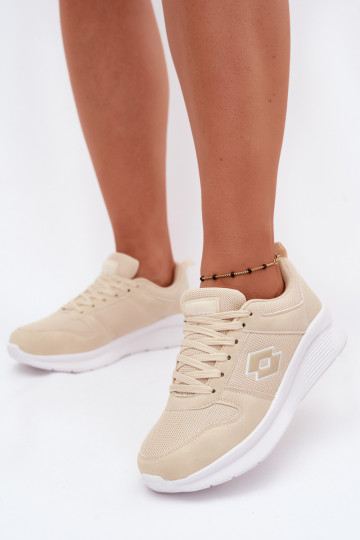 Women's sand-colored sports shoes LOTTO 2401650U SOBRIO 2