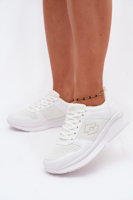Unisex baltos spalvos sportiniai bateliai LOTTO 2401651U SOBRIO OC