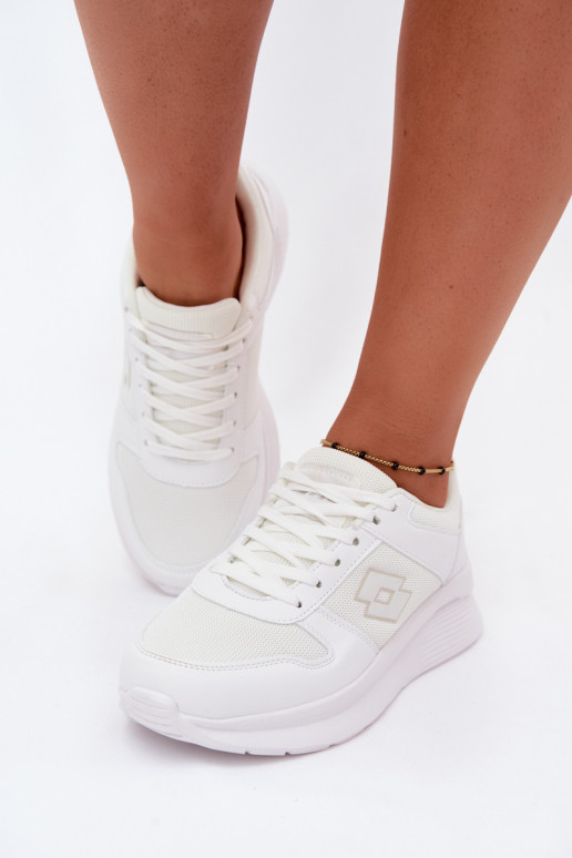 Unisex baltos spalvos sportiniai bateliai LOTTO 2401651U SOBRIO OC