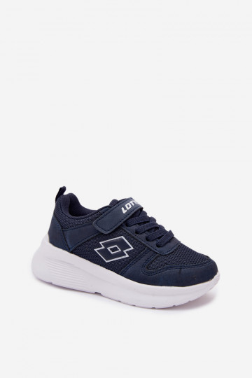 Children's sneakers with Velcro LOTTO SOBRIO 2601570K dark blue