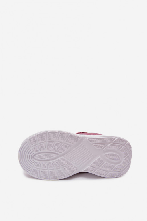 Children's sneakers with Velcro LOTTO SOBRIO 2601570K pink